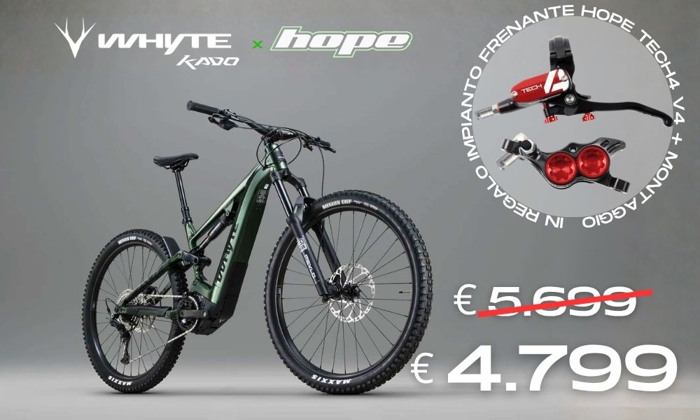 Whyte Kado Ebike con Freni HOPE E4 in Omaggio | Ebike Store BS