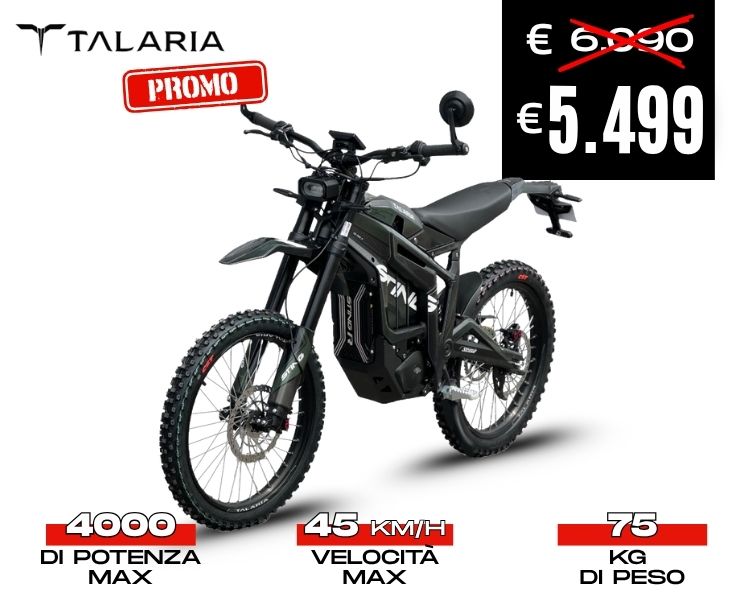 PROMO TALARIA: FINO A €1300 DI SCONTO EBIKE STORE