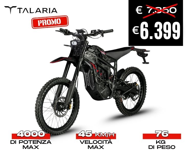 PROMO TALARIA: FINO A €1300 DI SCONTO EBIKE STORE