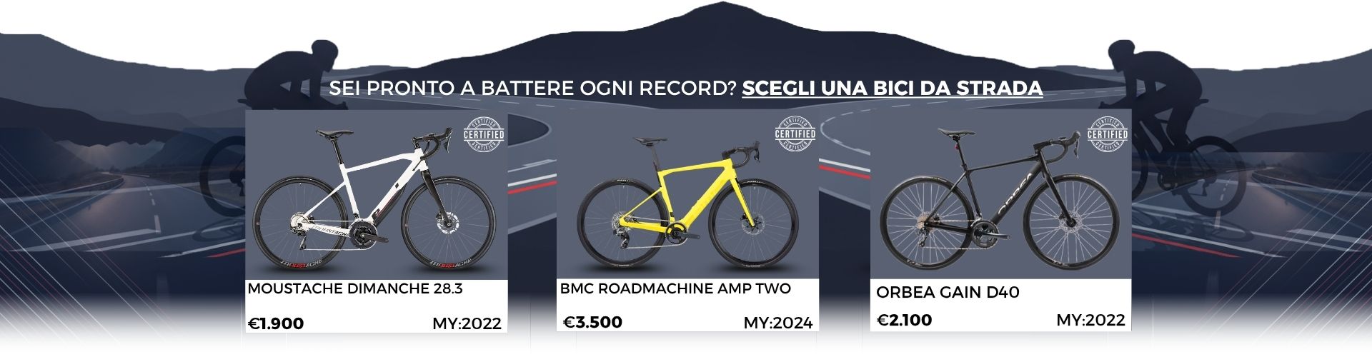 MES EDELL'USATO EBIKE STORE BRESCIA BICI STRADA