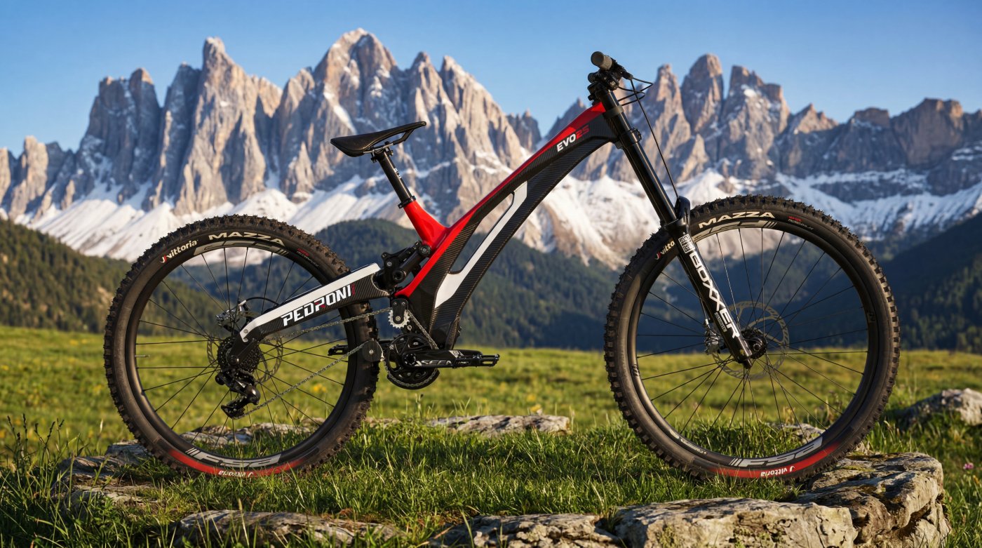 Pedroni Race ChargerGT | E-MTB Enduro Carbonio Handmade