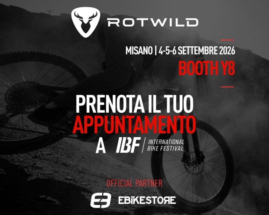 Prenota il tuo appuntamento a Italian Bike Festival 9 IBF- EBIKESTORE X ROTWILD