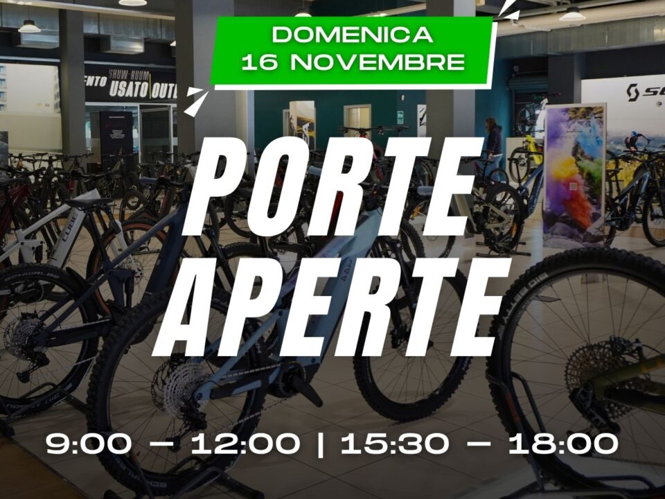 PORTE APERTE EBIKE STORE BRESCIA