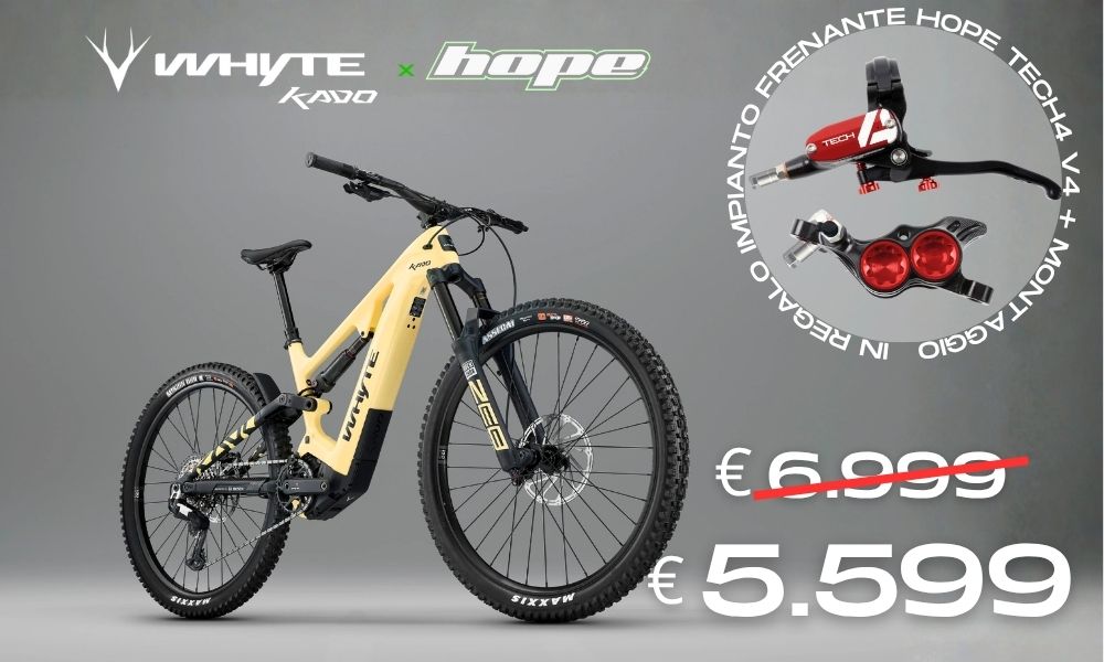Whyte Kado Ebike con Freni HOPE E4 in Omaggio | Ebike Store BS