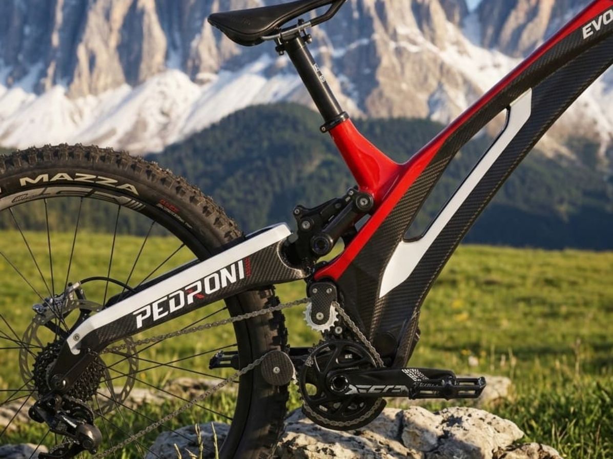 Pedroni Race ChargerGT | E-MTB Enduro Carbonio Handmade